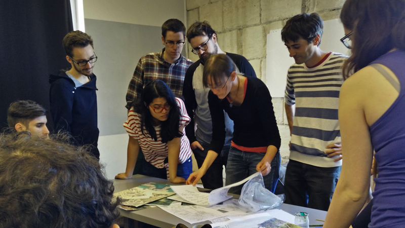 students from ECV Bordeaux and Atelier Sento