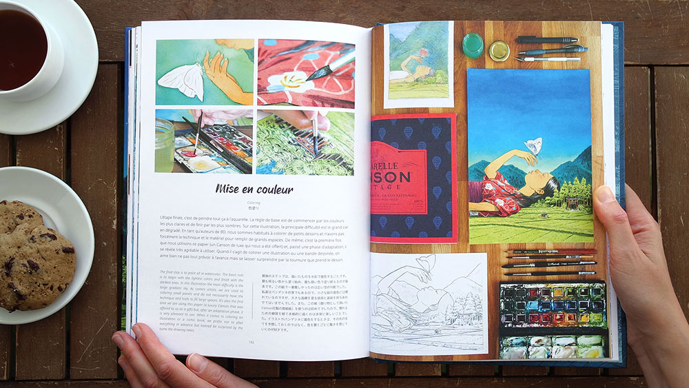 art book by atelier sento set in japan