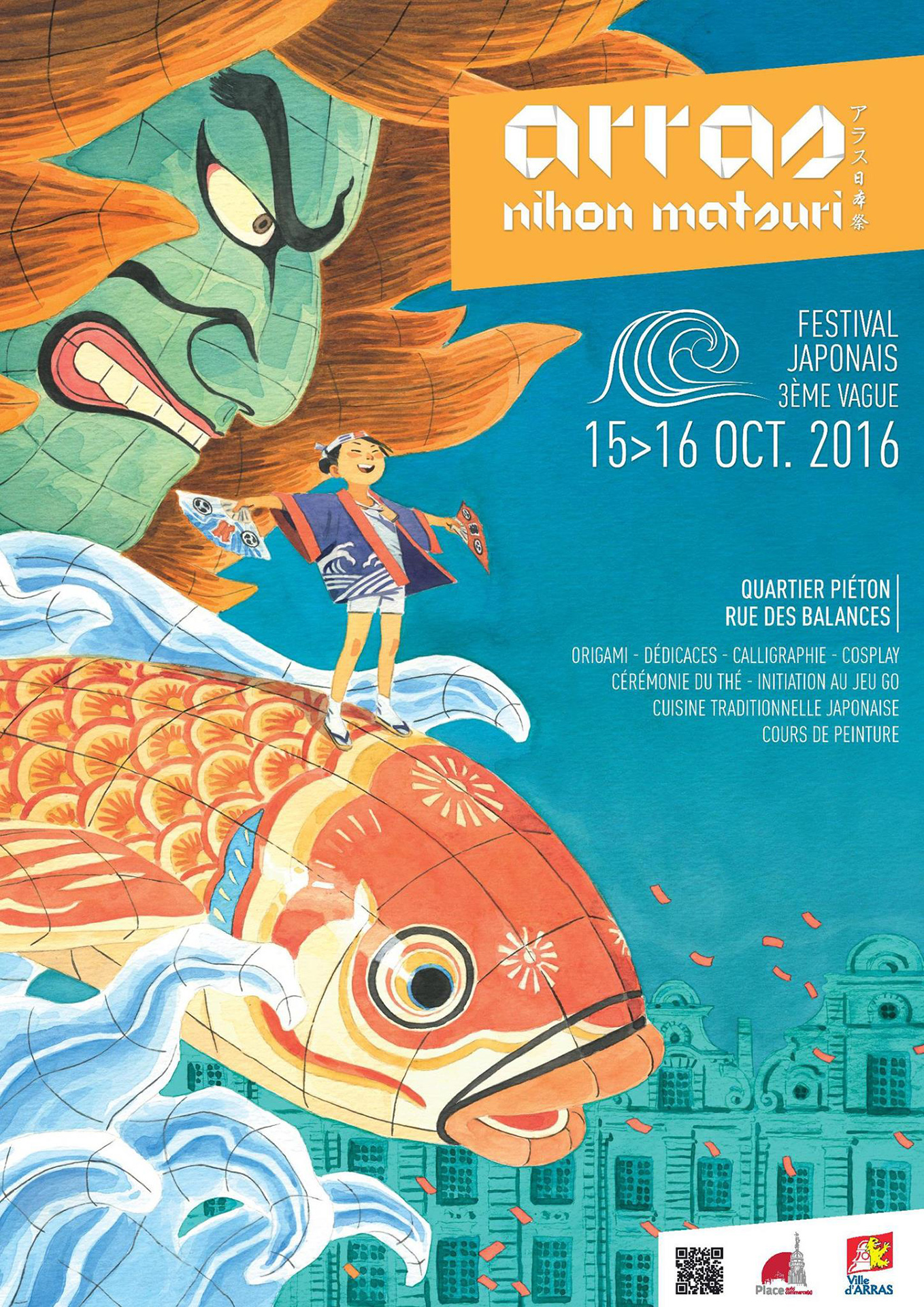 poster for Arras nihon matsuri festival