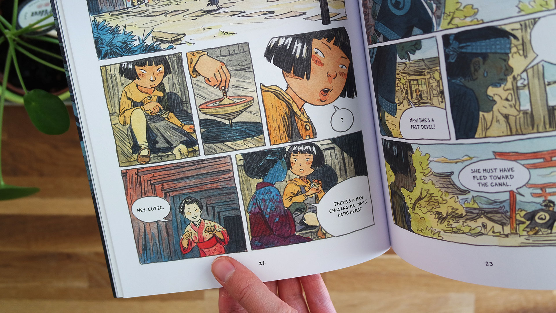 comic book about yokai by atelier sento set in japan